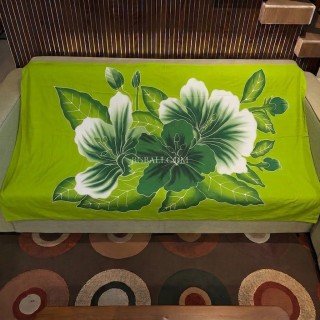 Rayon Sarong Hand Painted Floral Design